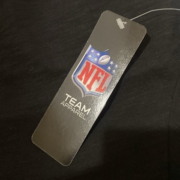 Vintage NFL PITTSBURGH STEELERS TEE V-Neck Short Sleeve 47 Brand XL Black NWT - Picture 9 of 11